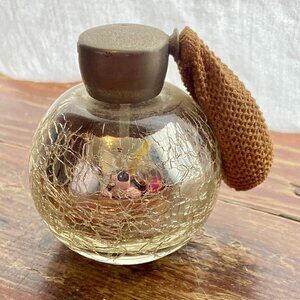 Vintage Holmspray Silver Mercury Glass Neo Art Deco Perfume Bottle Atomizer